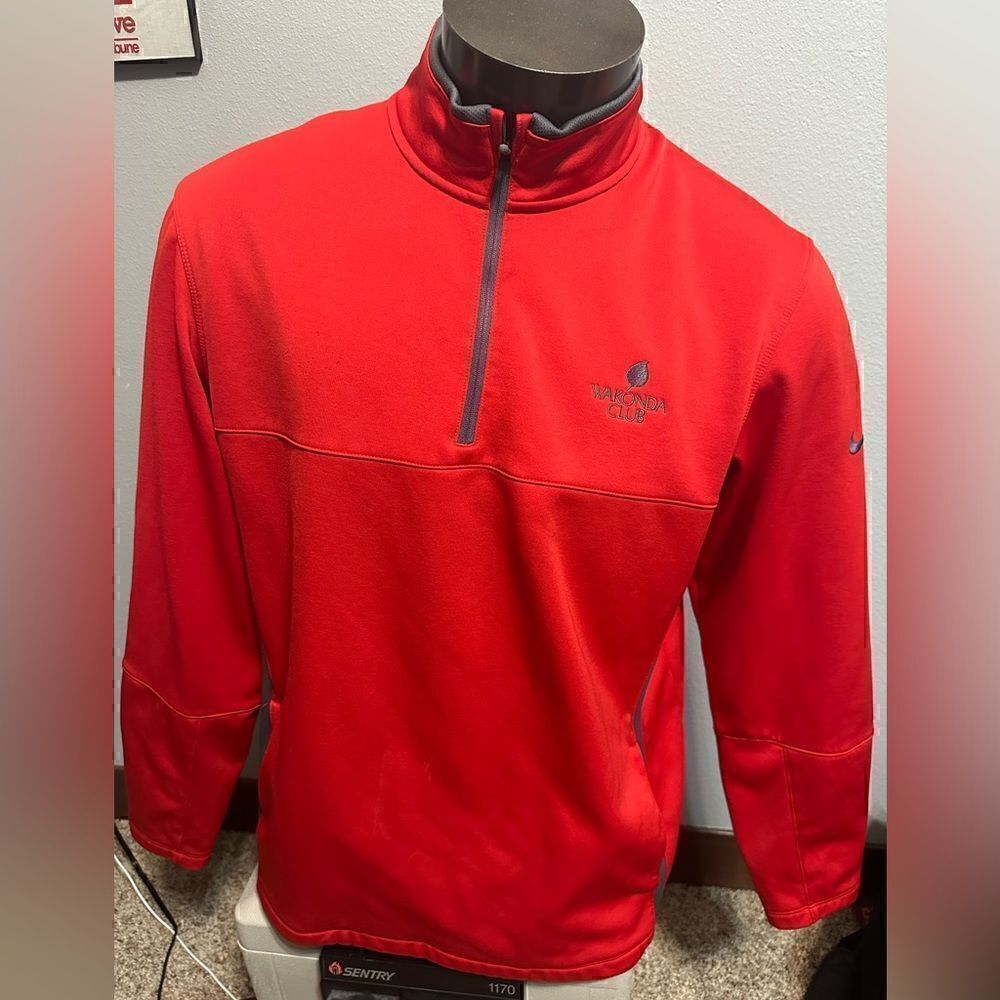 Nike Golf ThermaFit Wakonda Club Mens Large Half ZIP Pullover